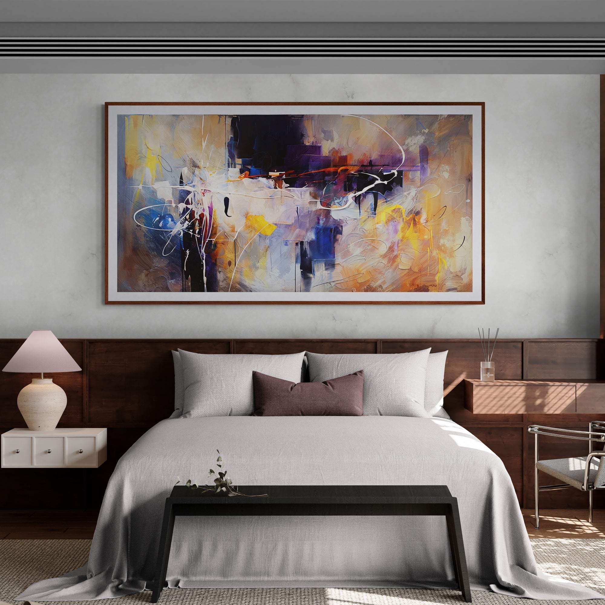 Canvas Print: "Colorplay Symphony" - Tailored Canvases - Flyclothing LLC