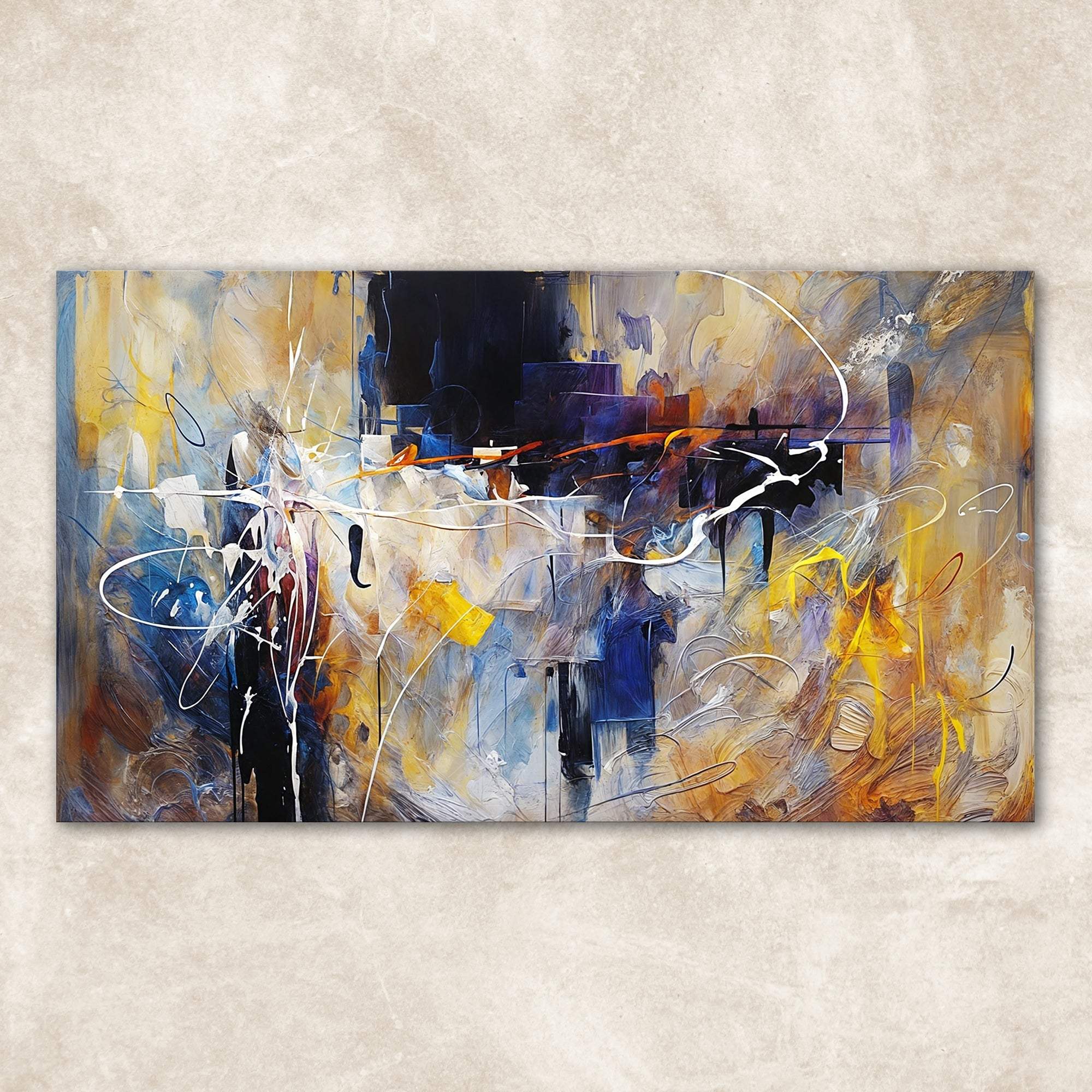 Canvas Print: "Colorplay Symphony" - Tailored Canvases - Flyclothing LLC