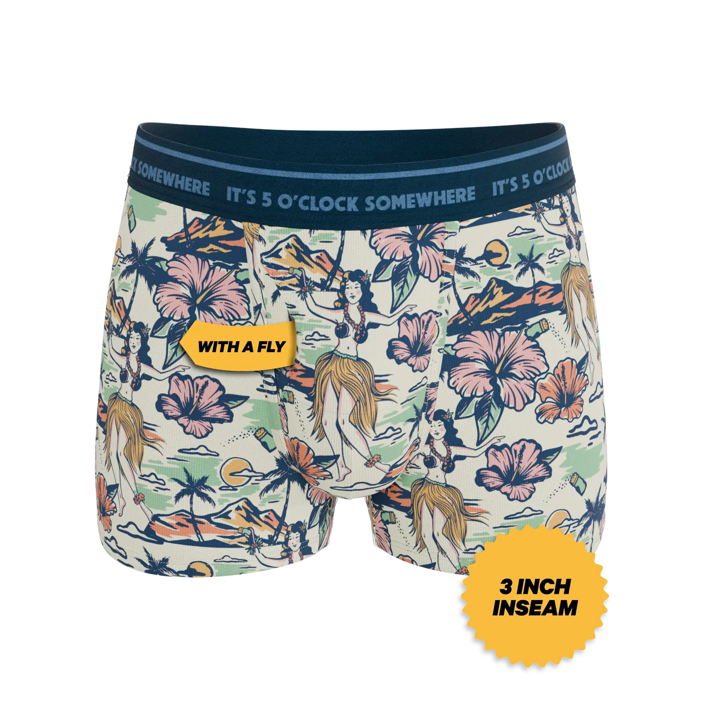 The Come Monday | Shinesty x Margaritaville® Ball Hammock® Pouch Trunks Underwear - Shinesty - Flyclothing LLC