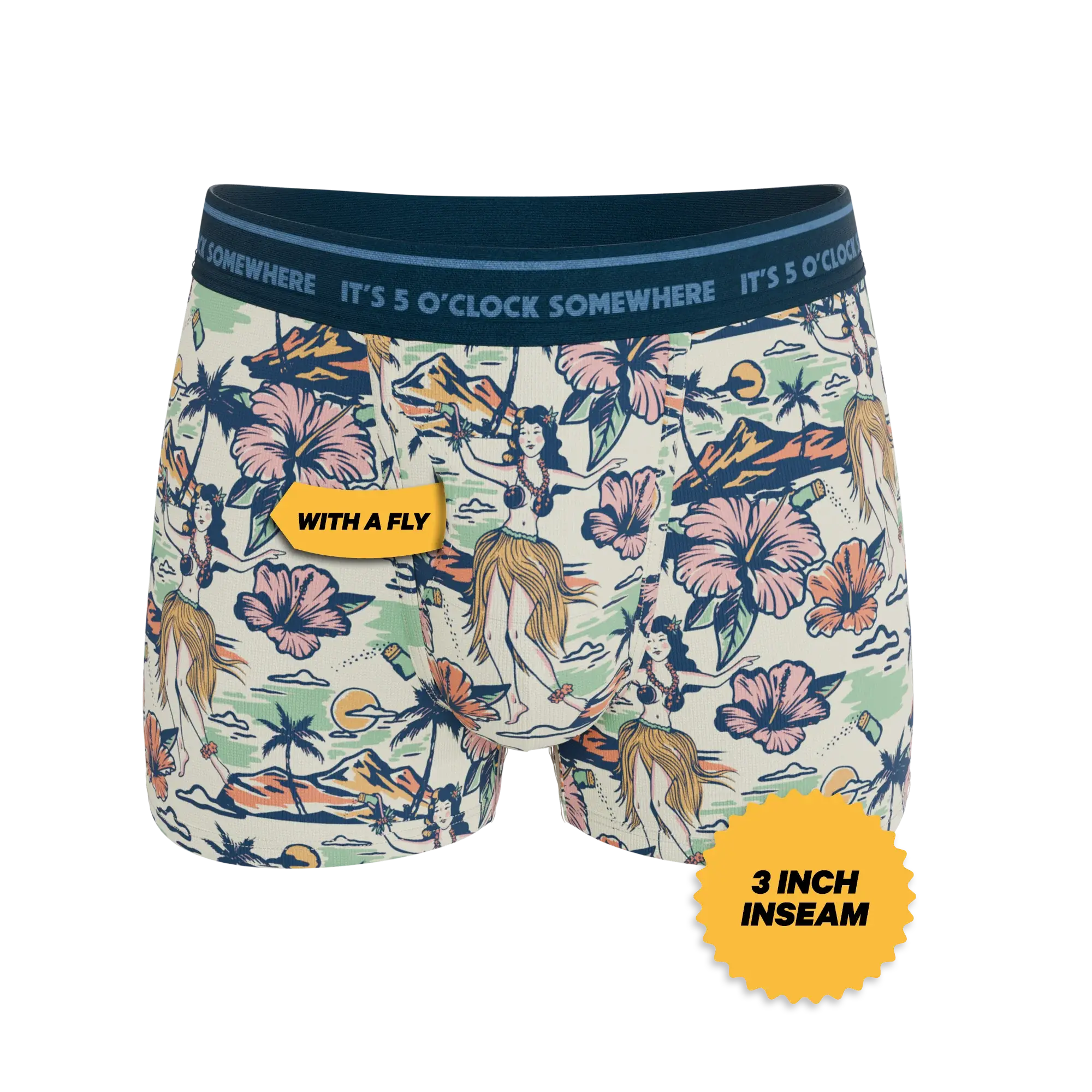 The Come Monday | Shinesty x Margaritaville® Ball Hammock® Pouch Trunks Underwear - Shinesty - Flyclothing LLC