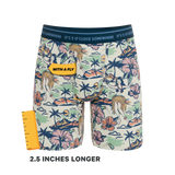 The Come Monday | Shinesty x Margaritaville® Long Leg Ball Hammock® Pouch Underwear With Fly - Shinesty - Flyclothing LLC