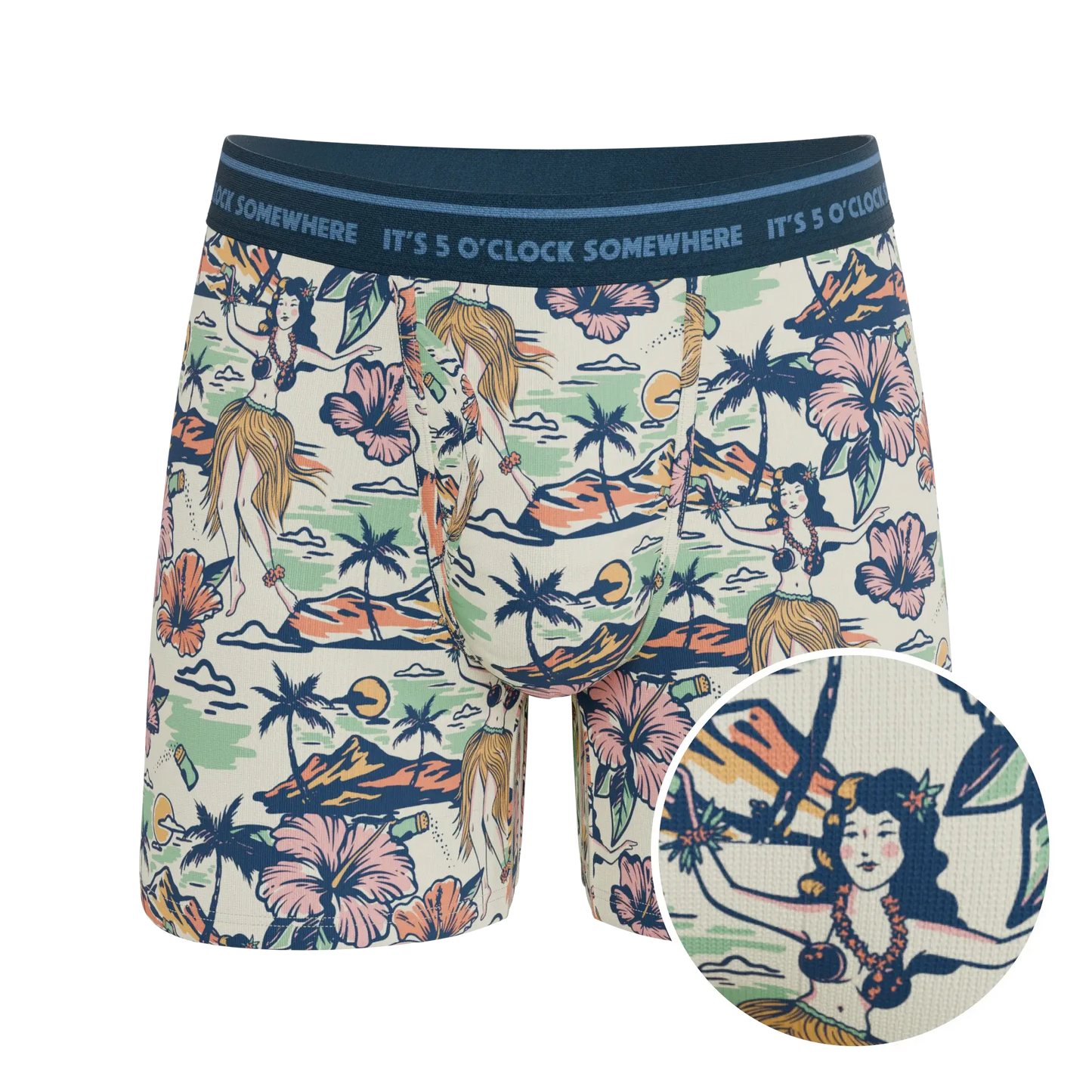 The Come Monday | Shinesty x Margaritaville® Ball Hammock® Pouch Underwear With Fly - Shinesty - Flyclothing LLC
