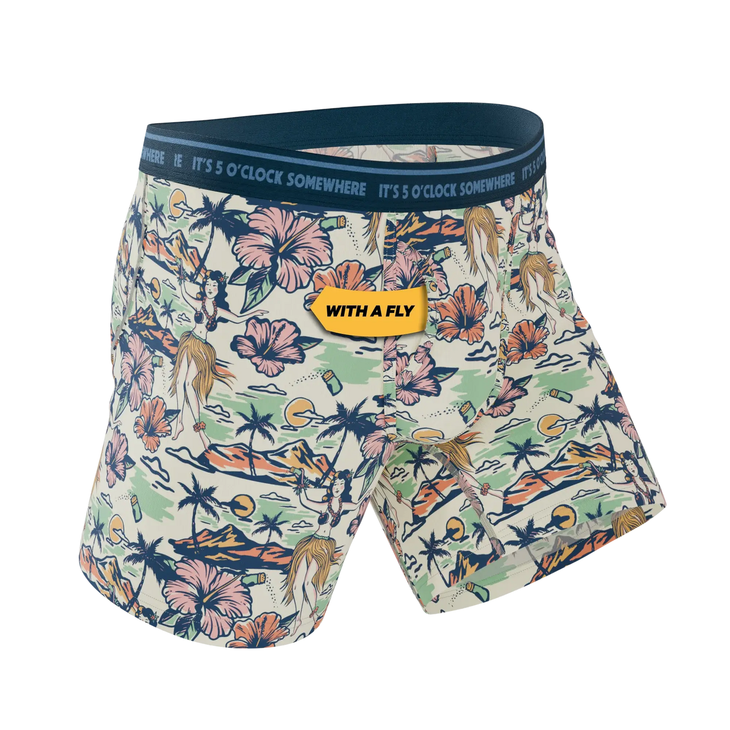 The Come Monday | Shinesty x Margaritaville® Ball Hammock® Pouch Underwear With Fly - Shinesty - Flyclothing LLC