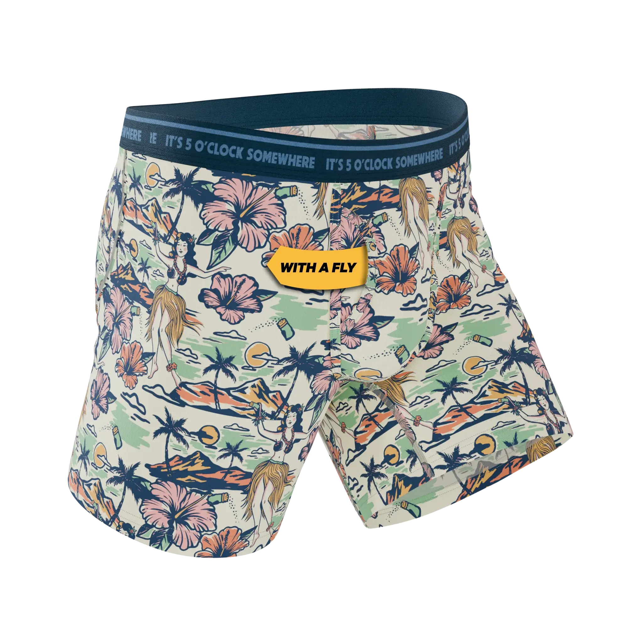 The Come Monday | Shinesty x Margaritaville® Ball Hammock® Pouch Underwear With Fly - Shinesty - Flyclothing LLC
