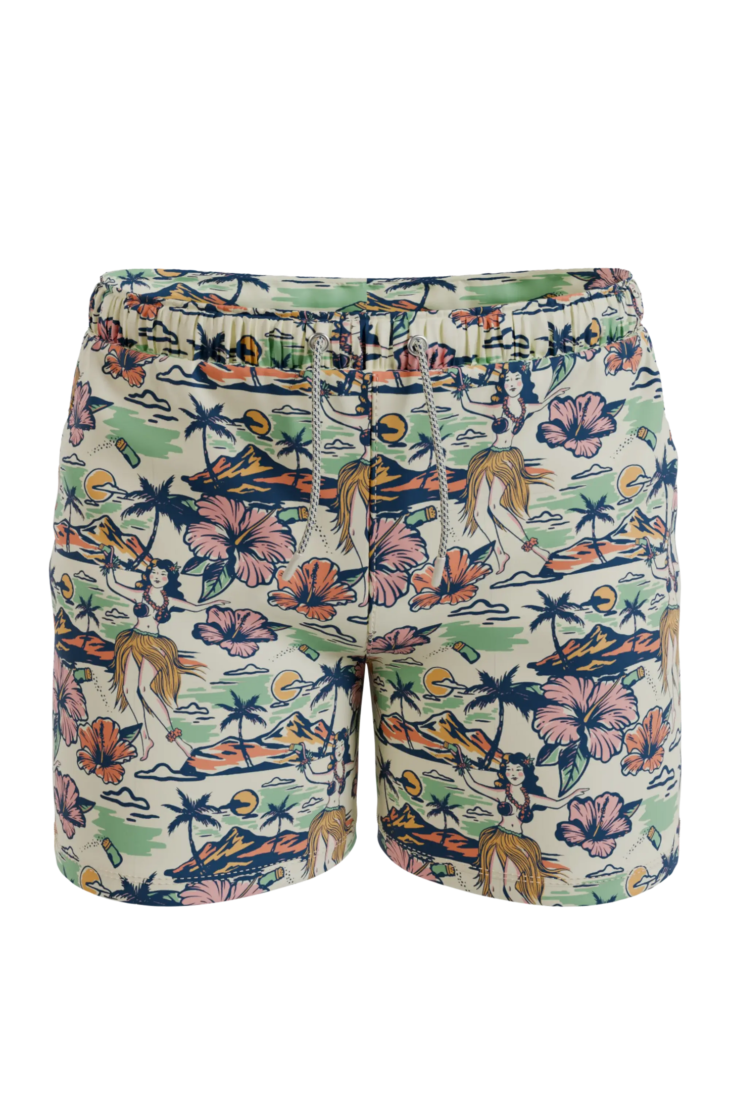 The Come Monday | Shinesty x Margaritaville® Ball Hammock® Pouch 8" Swim Trunks - Shinesty - Flyclothing LLC