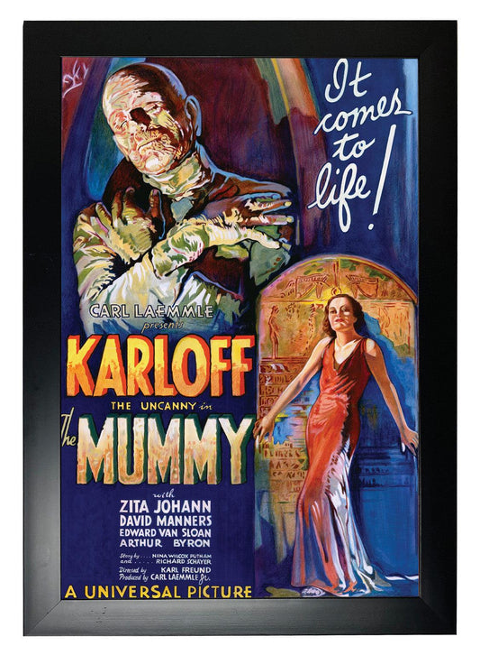 Comes to Life Movie Poster - Art Print - Lowbrow Art Company