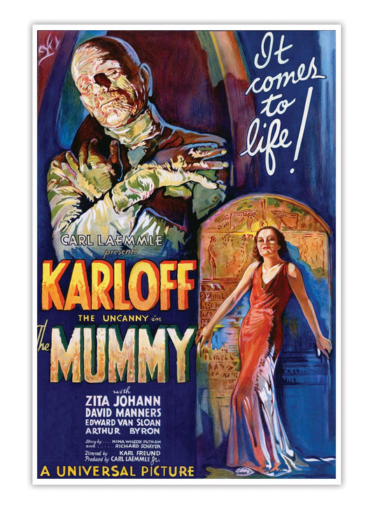 Comes to Life Movie Poster - Art Print - Lowbrow Art Company