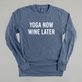 Yoga Now Wine Later
