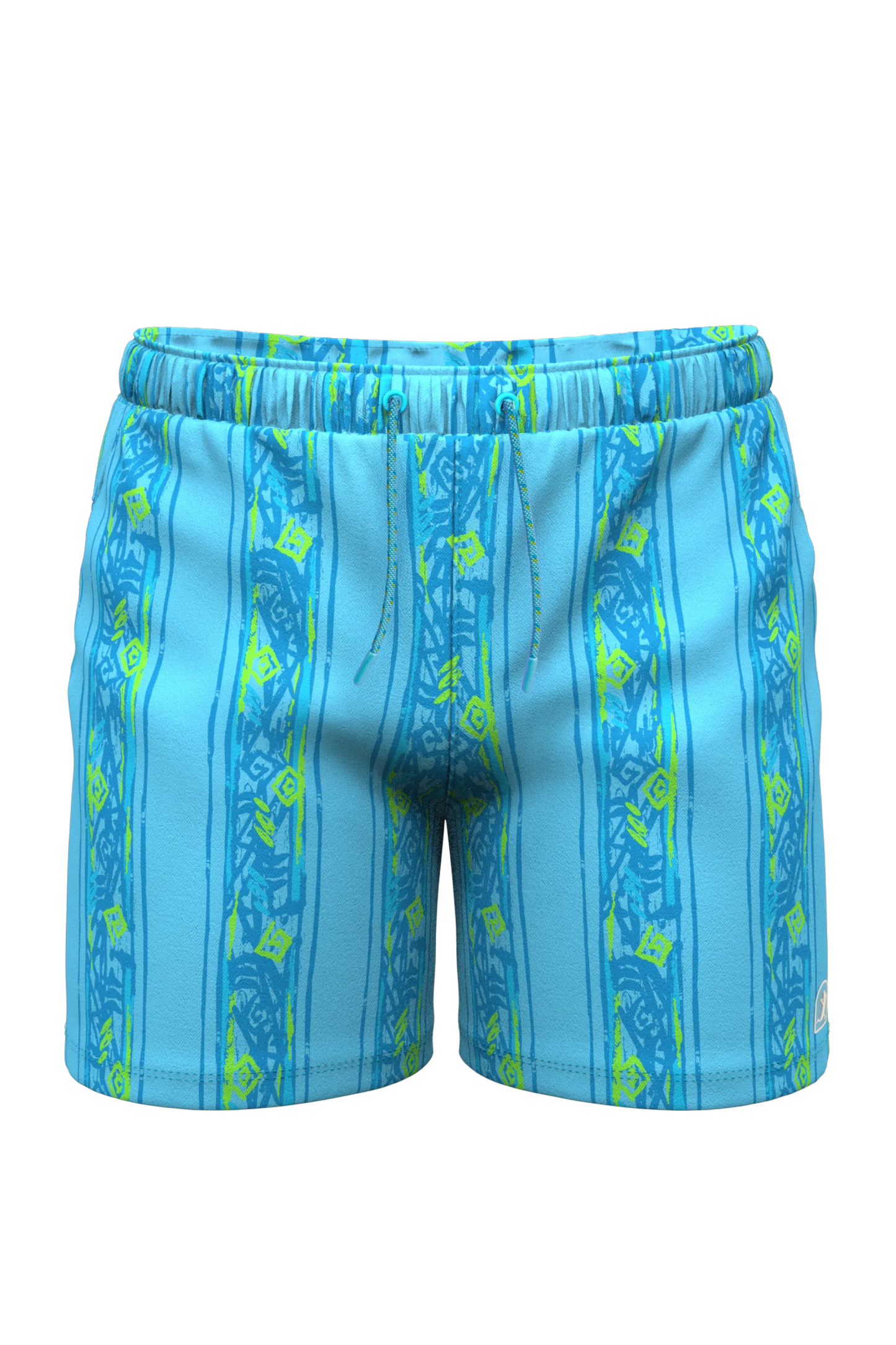 The Conch Shell | Light Blue Retro Ball Hammock® Pouch 5" Swim Trunks - Shinesty - Flyclothing LLC