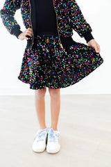 Confetti Velvet Sequin Twirl Skort - Mila & Rose ® - Flyclothing LLC