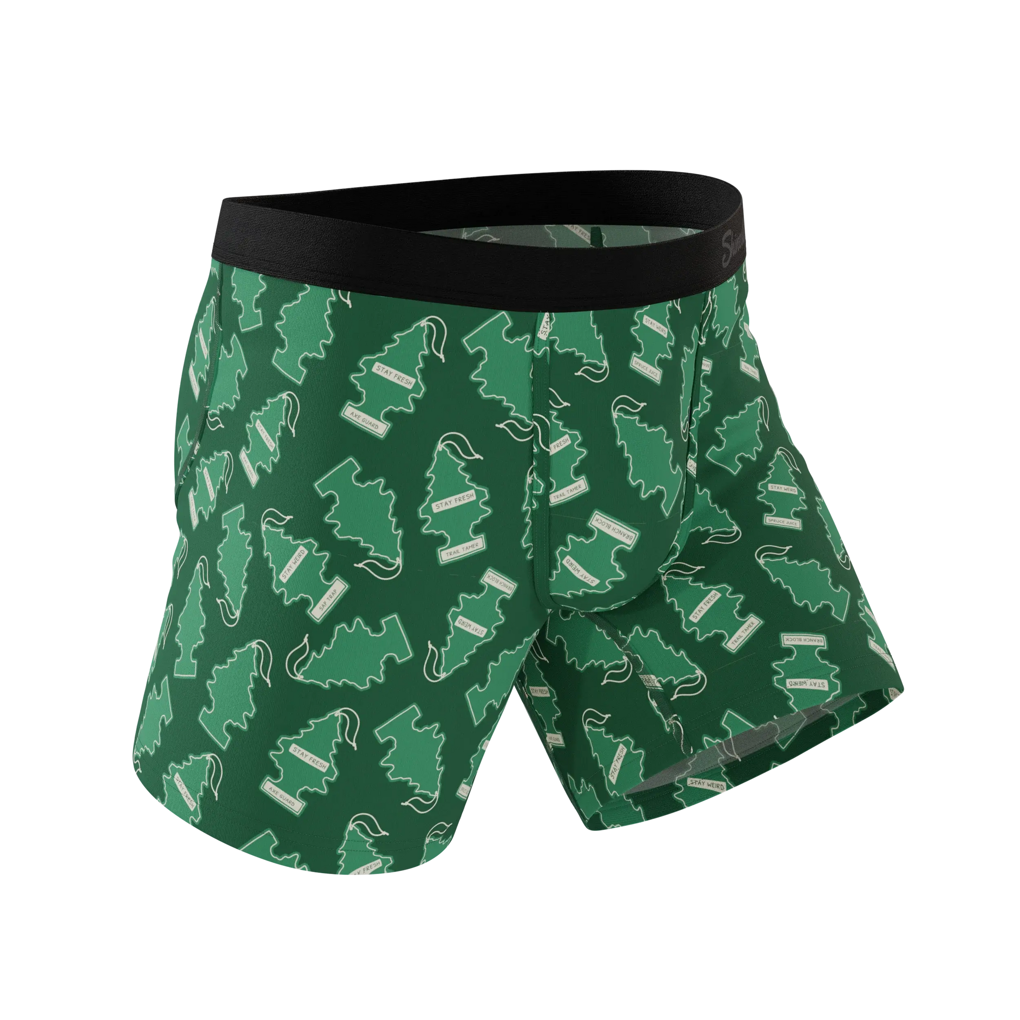 The Coniferous Forest | Car Freshener Fart Proof Ball Hammock® Pouch Underwear - Shinesty - Flyclothing LLC