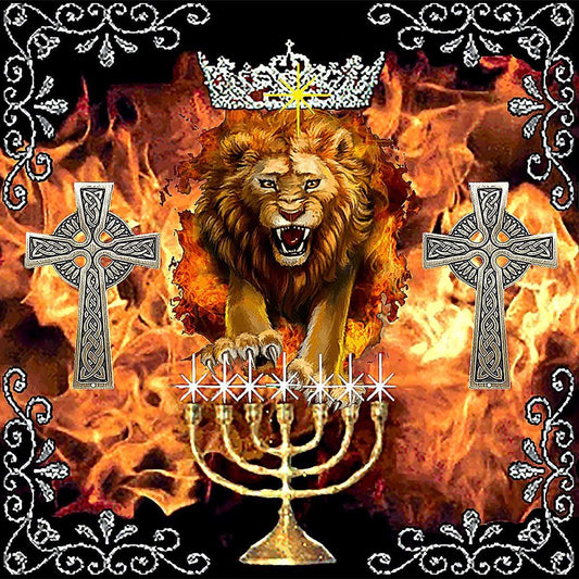 Black Market Art Company Conquering Lion Print - Black Market Art Company - Flyclothing LLC