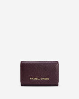 Costanza (eggplant) - Italian calf leather women’s wallet - Leather Gloves Online - Flyclothing LLC