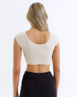 Contour Demi Tee - Downeast - Flyclothing LLC