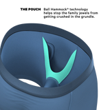 The Cool Cobalt | Slate Blue Ball Hammock® Pouch Underwear With Fly - Shinesty - Flyclothing LLC