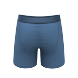 The Cool Cobalt | Slate Blue Ball Hammock® Pouch Underwear With Fly - Shinesty - Flyclothing LLC