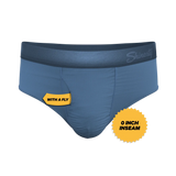 The Cool Cobalt | Slate Blue Ball Hammock® Pouch Underwear Briefs - Shinesty - Flyclothing LLC