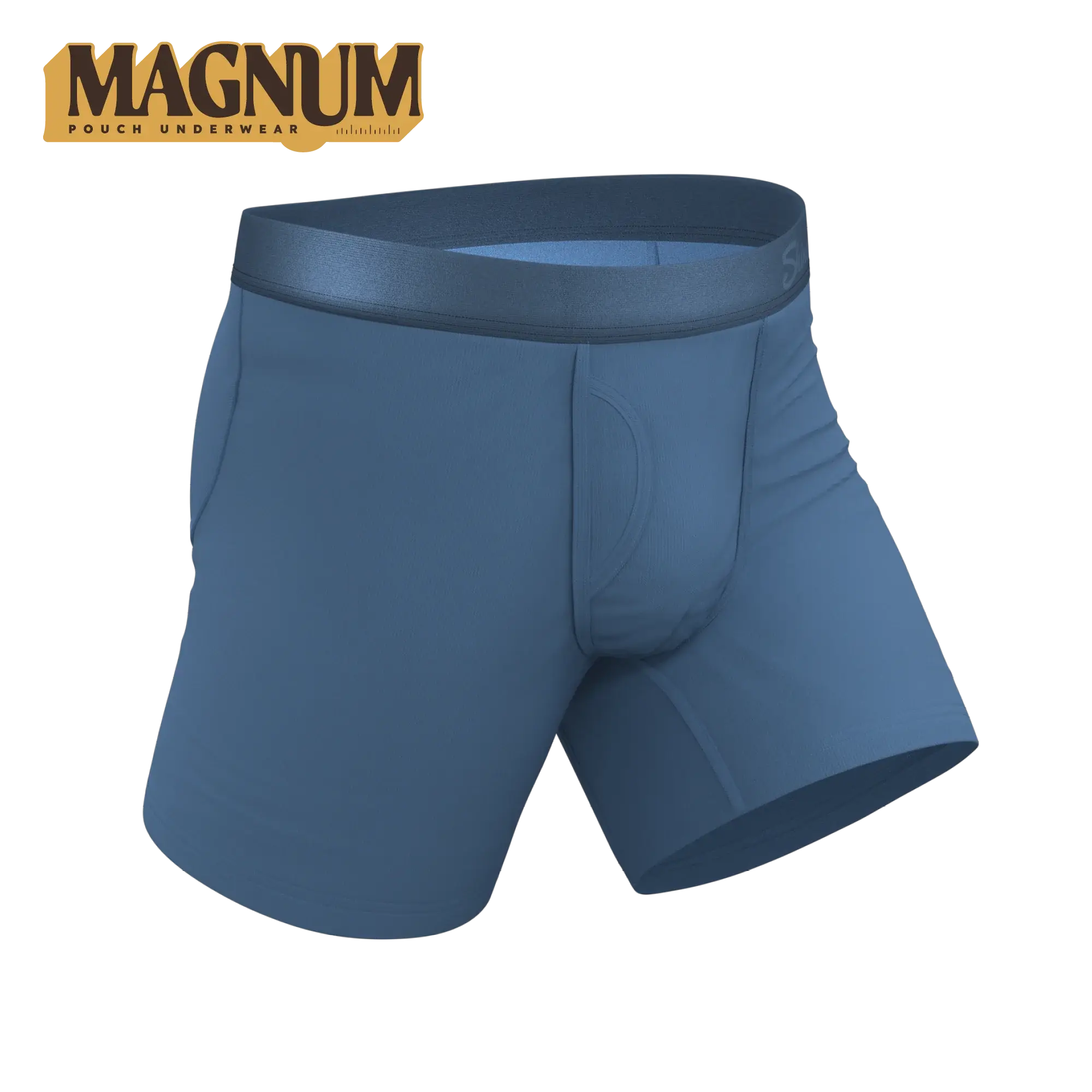 The Cool Cobalt | Slate Blue Ball Hammock® Magnum Big Pouch Underwear - Shinesty - Flyclothing LLC