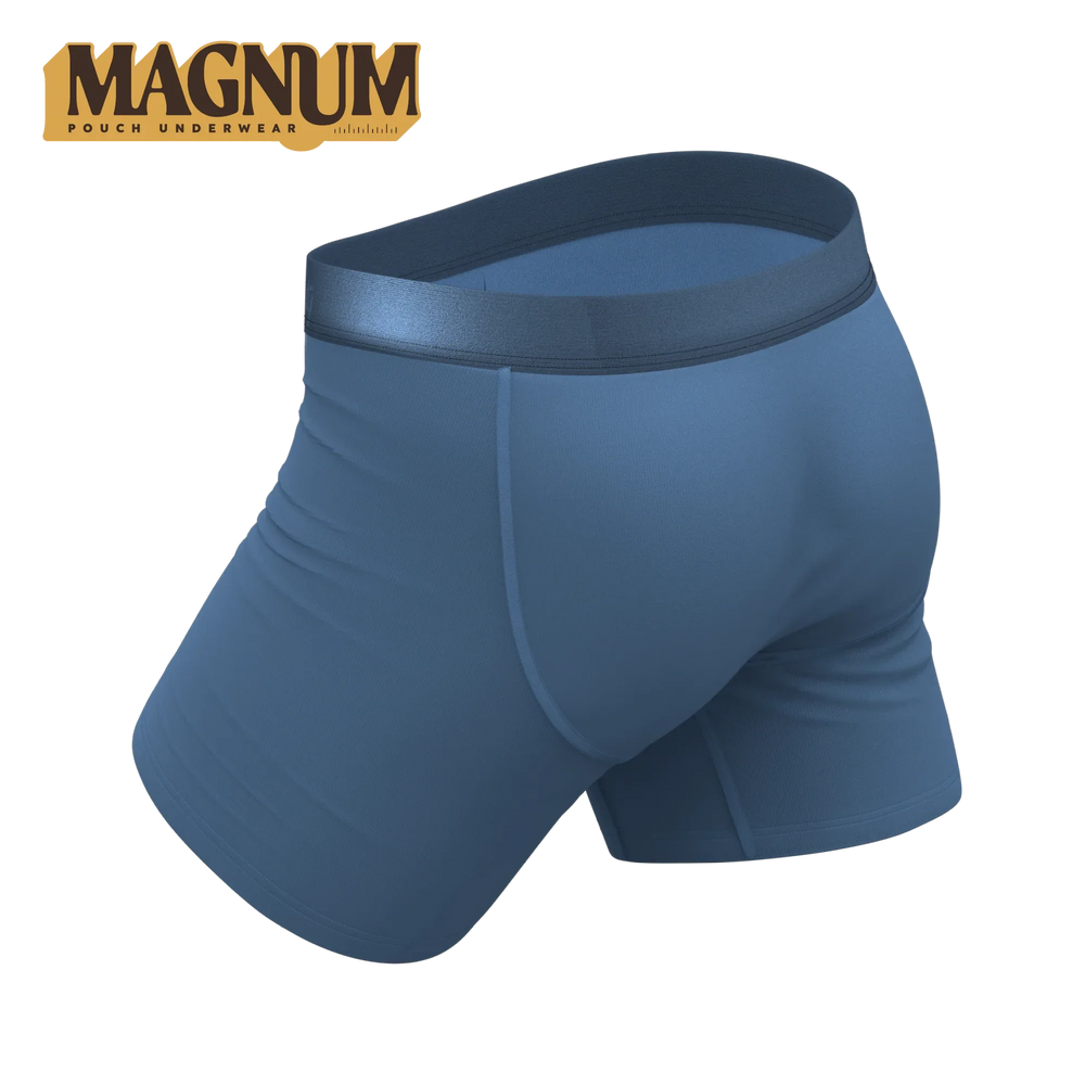 The Cool Cobalt | Slate Blue Ball Hammock® Magnum Big Pouch Underwear - Shinesty - Flyclothing LLC