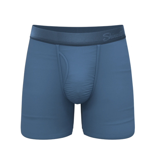 The Cool Cobalt | Slate Blue Ball Hammock® Magnum Big Pouch Underwear - Shinesty - Flyclothing LLC