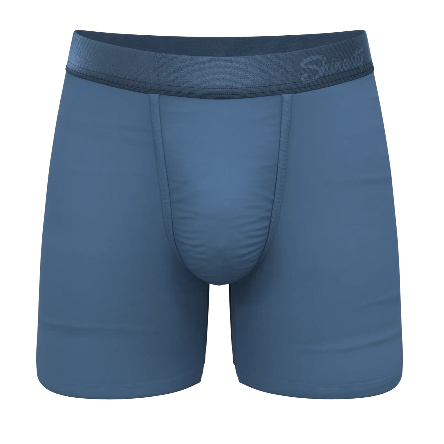 The Cool Cobalt | Slate Blue Ball Hammock® Pouch Underwear - Shinesty - Flyclothing LLC