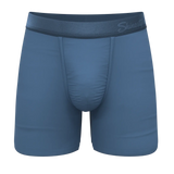 The Cool Cobalt | Slate Blue Ball Hammock® Pouch Underwear - Shinesty - Flyclothing LLC