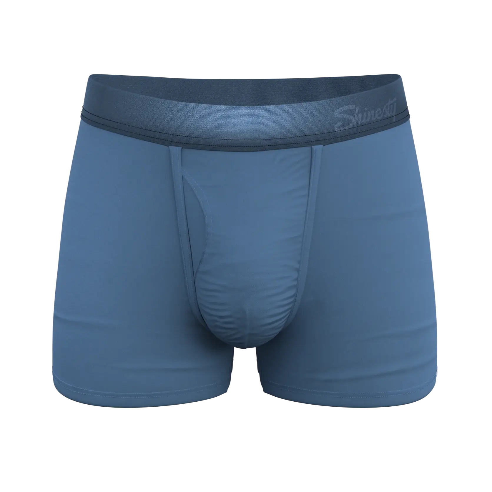 The Cool Cobalt | Slate Blue Ball Hammock® Pouch Trunks Underwear - Shinesty - Flyclothing LLC