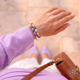 Powerhouse of Wealth Manifestation - Crystal Quartet Bracelet Set - Conscious Items - Flyclothing LLC