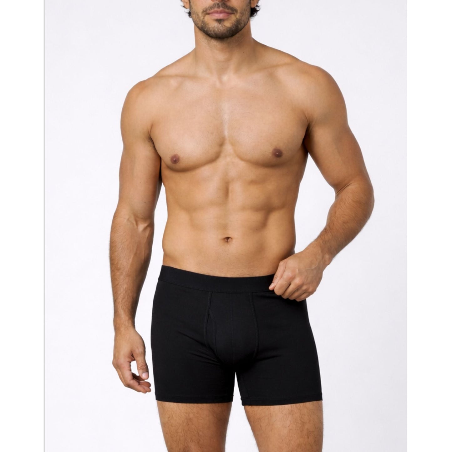 SilkCut Men’s Bamboo Boxer Briefs - 3 Pack - SilkCut Underwear - Flyclothing LLC