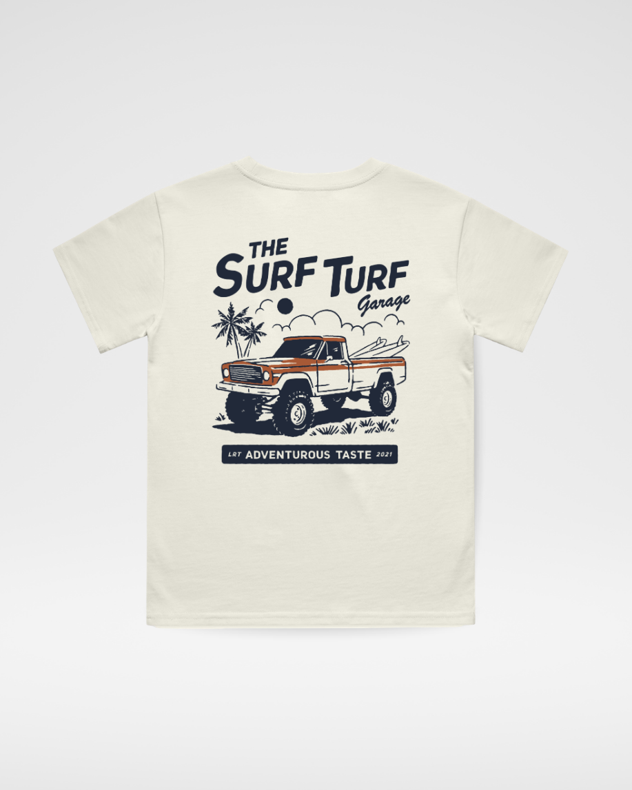 RAD SURF TURF TEE - LITTLE RAD THINGS - Flyclothing LLC
