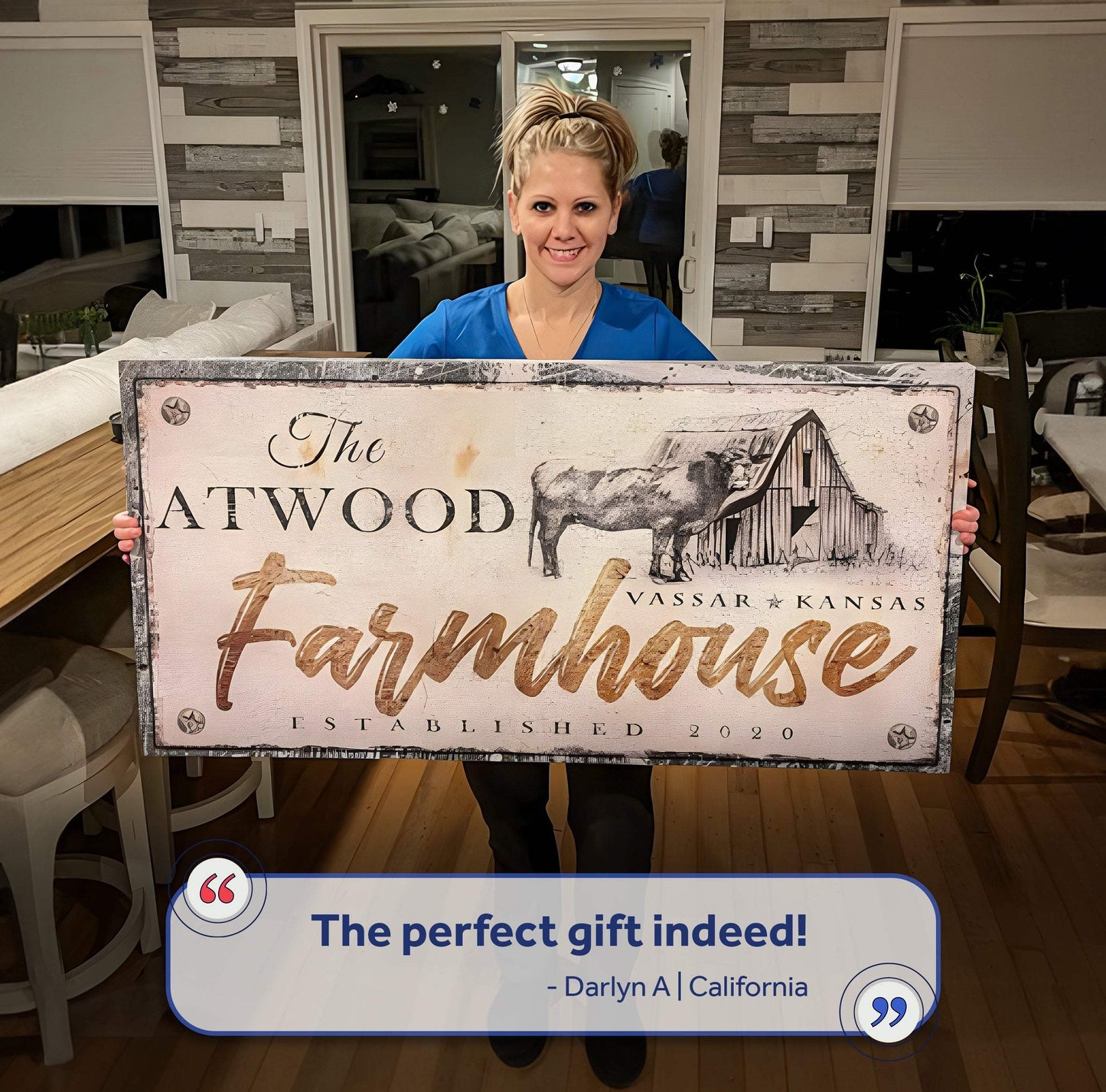 Rustic Farmhouse Sign V - Tailored Canvases - Flyclothing LLC