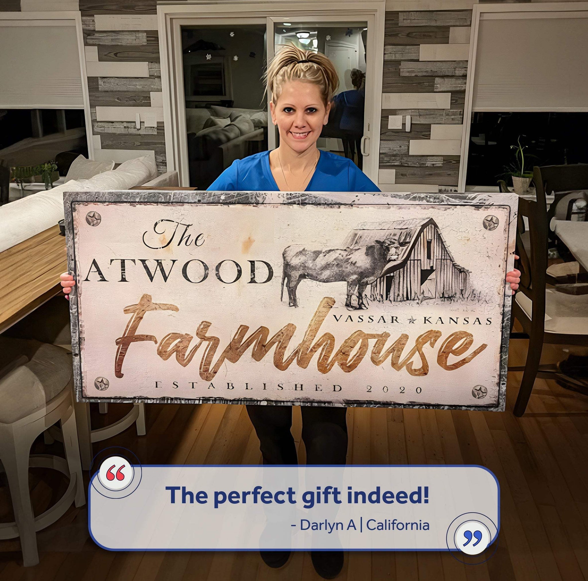 Rustic Farmhouse Sign V - Tailored Canvases - Flyclothing LLC