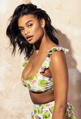 Ruffle Swim Bra | Violetta