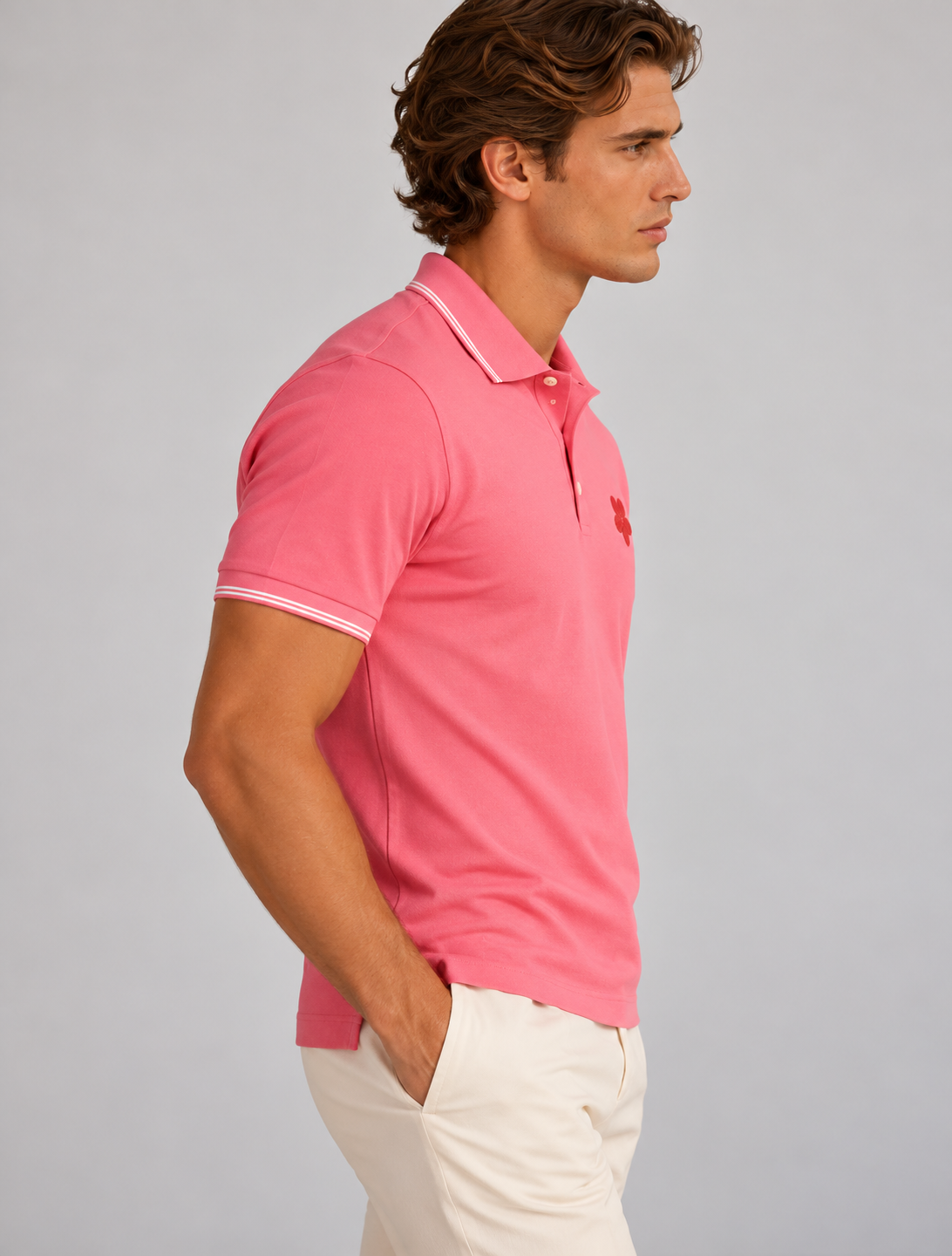 Happy Polo Shirt - Sunrise - Buki - Flyclothing LLC