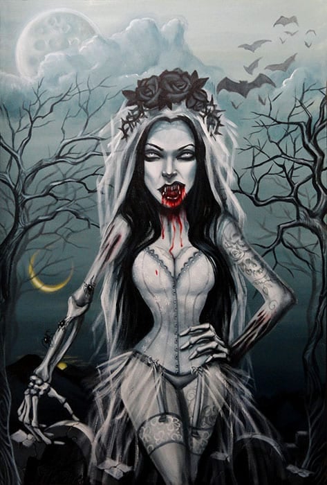 Black Market Art Company Corpse Bride Print