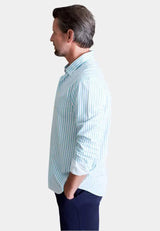 Corsica Stripe Long Sleeve Tech Shirt - Buki - Flyclothing LLC