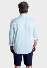 Corsica Stripe Long Sleeve Tech Shirt - Buki - Flyclothing LLC