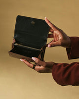 Costanza (brown) - Italian calf leather women’s wallet