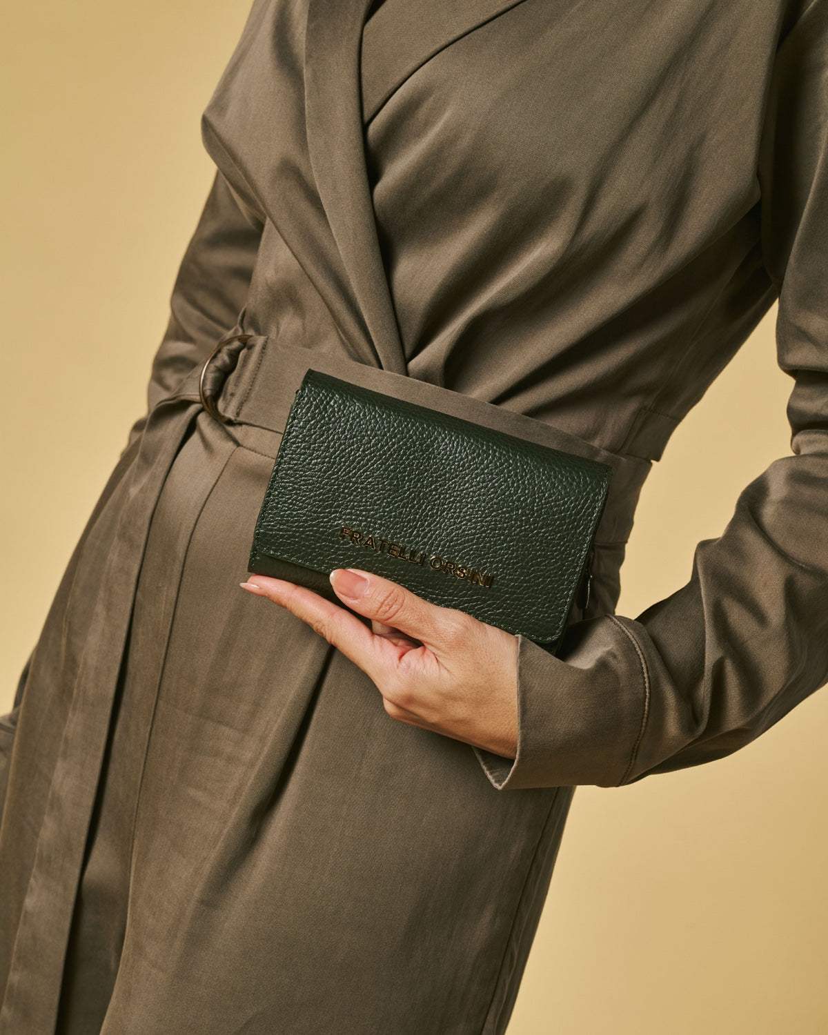 Costanza (green) - Italian calf leather women’s wallet