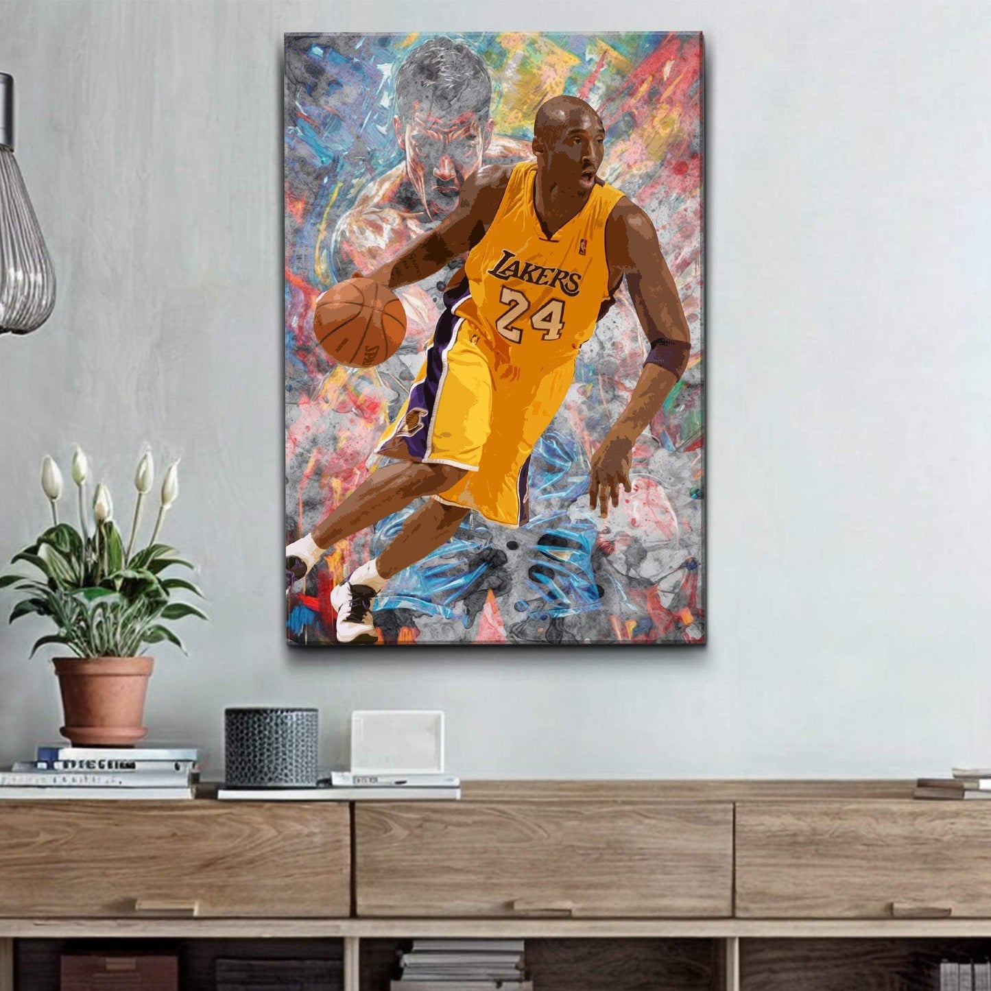 Court Legend - Sport Wall Art - Tailored Canvases - Flyclothing LLC