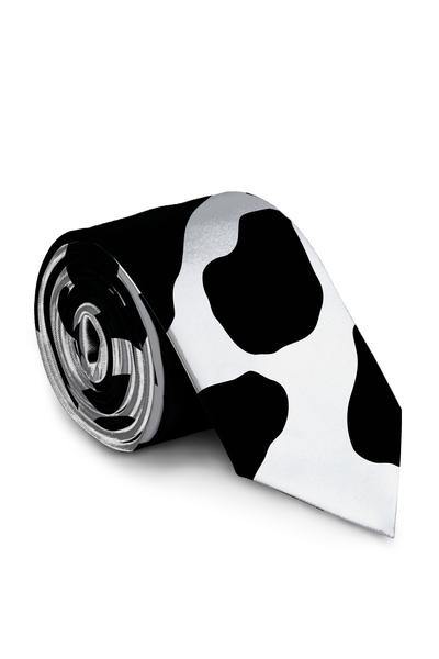 Peta Hates Us | Cow Hide Tie - Shinesty