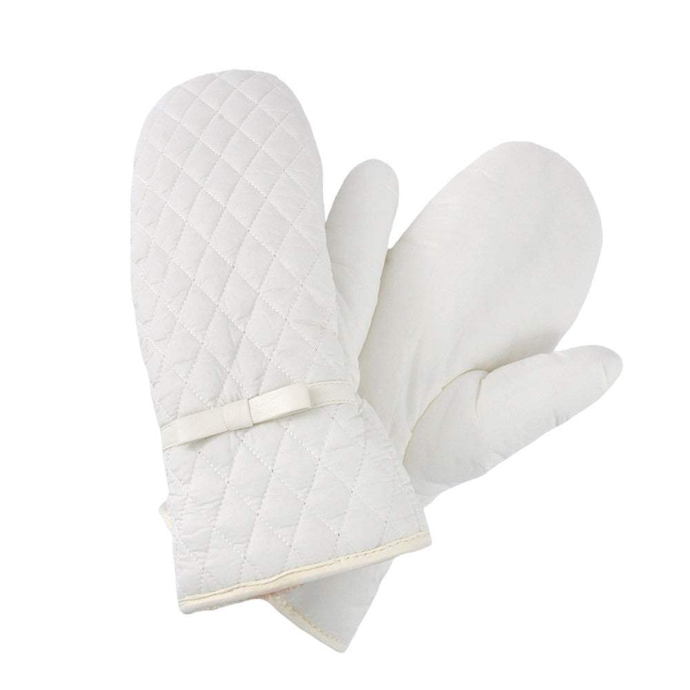 Quilted Puffer Padded Warm Lined Mitten Gloves - Madeline Love - Flyclothing LLC