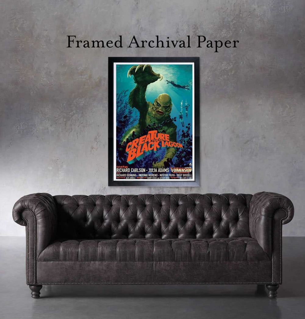 Black Market Art Company Creature & Movie Poster Print - Black Market Art Company - Flyclothing LLC
