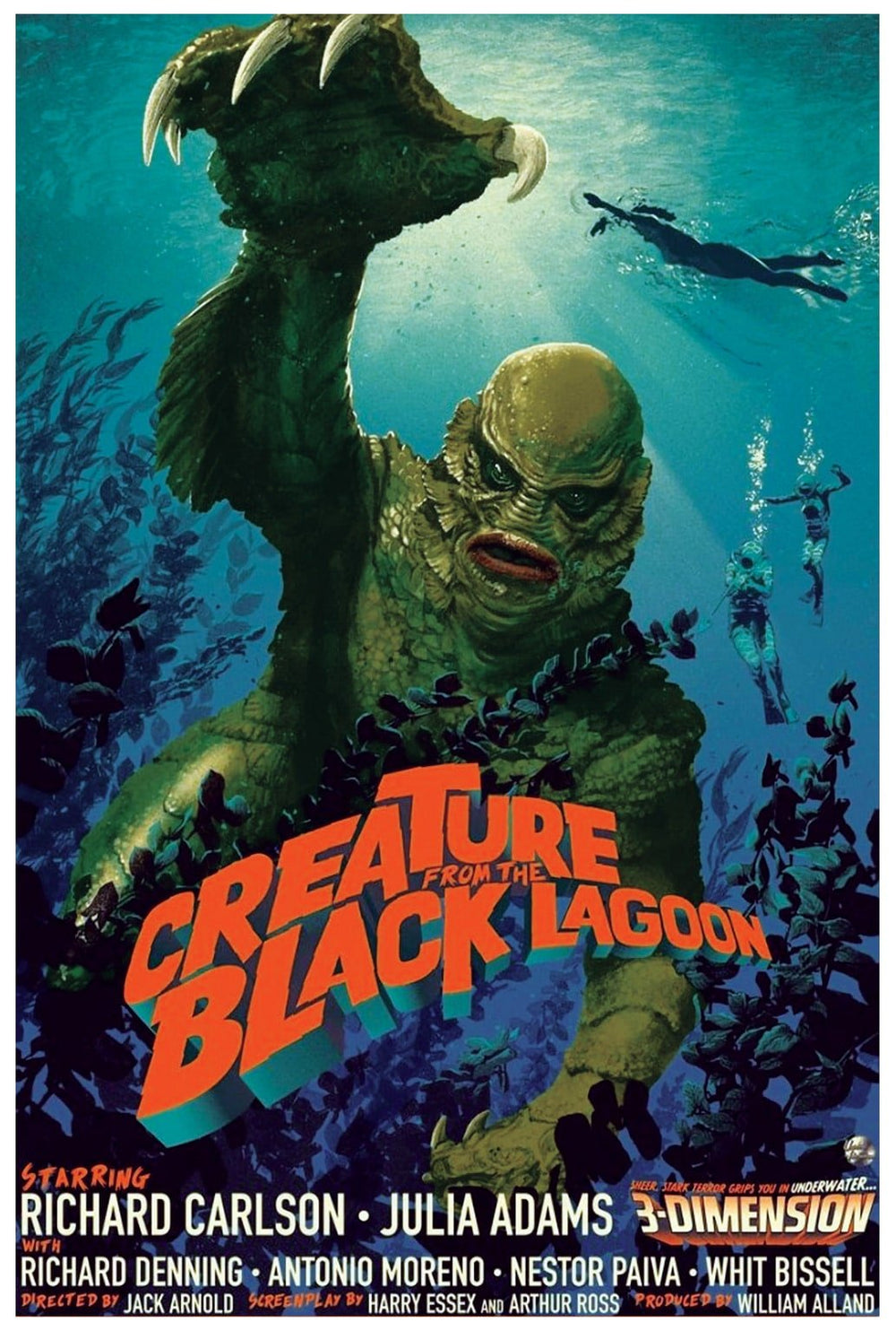 Black Market Art Company Creature & Movie Poster Print