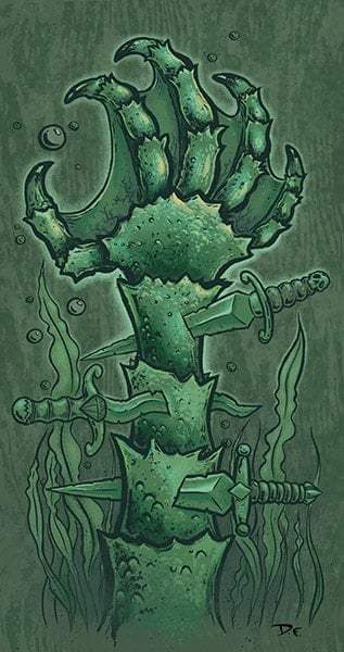 Black Market Art Company Creature Hands Print - Black Market Art Company - Flyclothing LLC