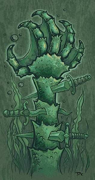 Black Market Art Company Creature Hands Print - Black Market Art Company - Flyclothing LLC