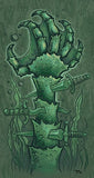 Black Market Art Company Creature Hands Print