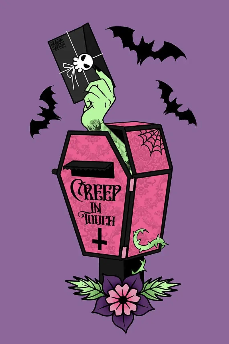 Black Market Art Company Creep in Touch Print - Black Market Art Company - Flyclothing LLC