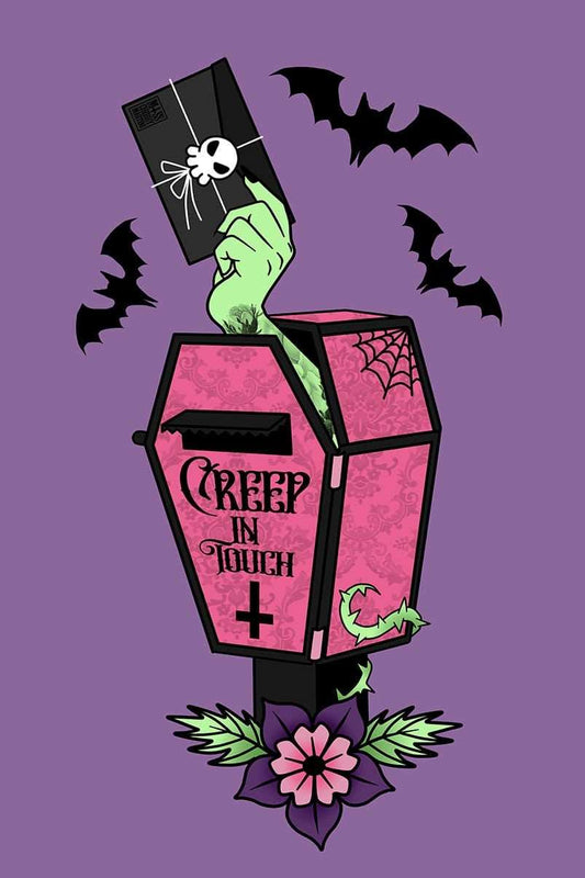 Black Market Art Company Creep in Touch Print - Black Market Art Company - Flyclothing LLC