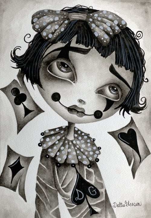 Black Market Art Company Creepy Darlene Print - Black Market Art Company - Flyclothing LLC